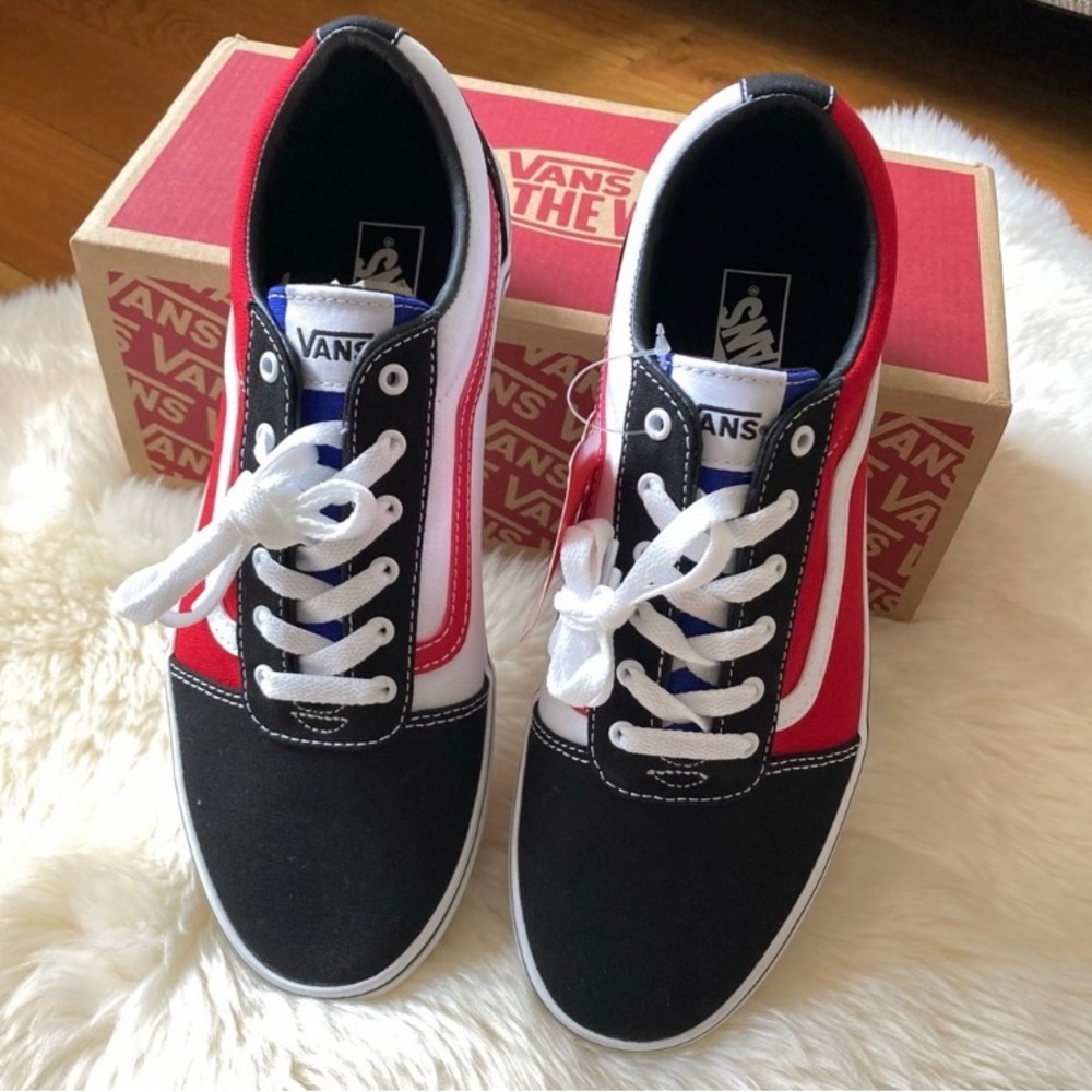 NWT VANS WARD SNEAKER KIDS SIZE 7 - Picture 3 of 8